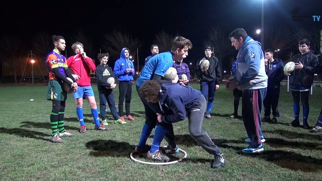 Rugby Tour Provence - Cadrage défensif à Boxing Club Islois