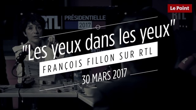 François Fillon sur RTL : Les yeux dans les yeux