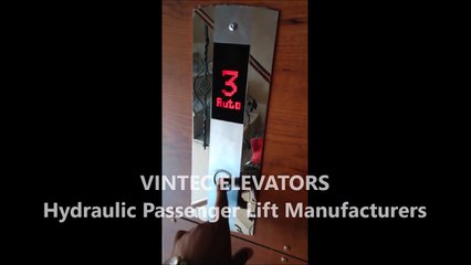 Hydraulic Passenger Elevators Manufacturers in India - Vintec Elevators