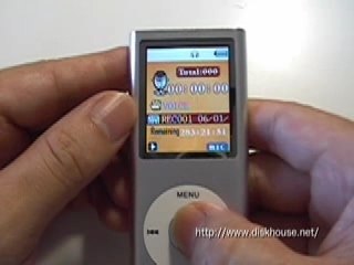 1.8" TFT液晶 iPod nano 2GenタイプMP3/MP4プレーヤー