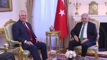 Başbakan Yıldırım, ABD Dışişleri Bakanı Tillerson'ı Kabul Etti