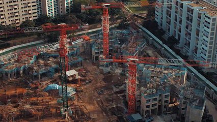 Evolutions en timelapse de Singapour sur 10 ans