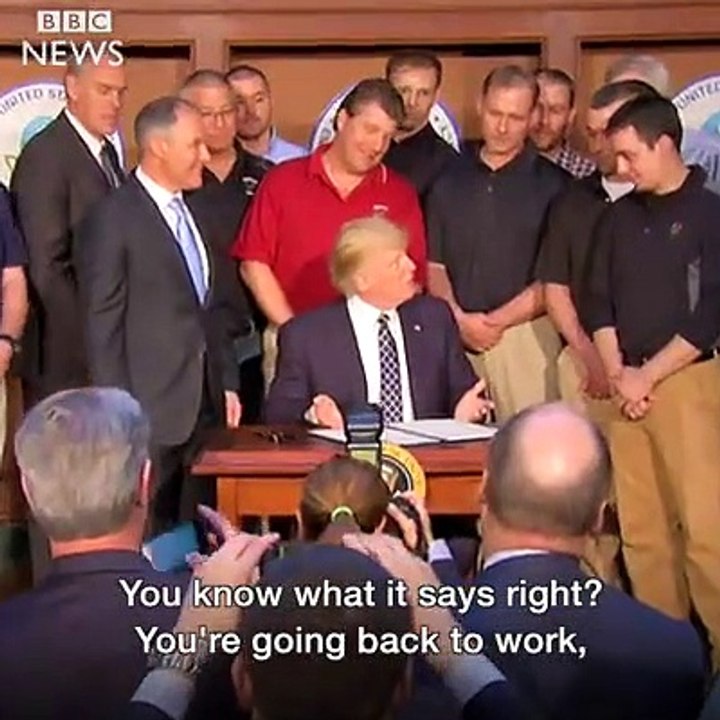 President Donald J. Trump just signed an executive order that radically changes the US narrative on climate change.