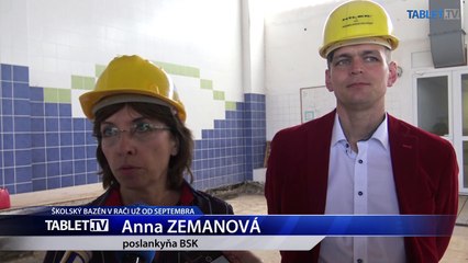 SKOLSKY BAZEN V RACI UZ OD SEPTEMBRA