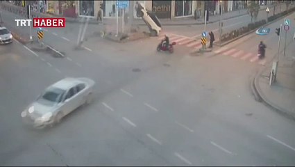 MOBESE'ye yansıyan feci kazalar