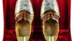 Italian artisan crafts 24-carat gold shoes #AnnNewsFashion