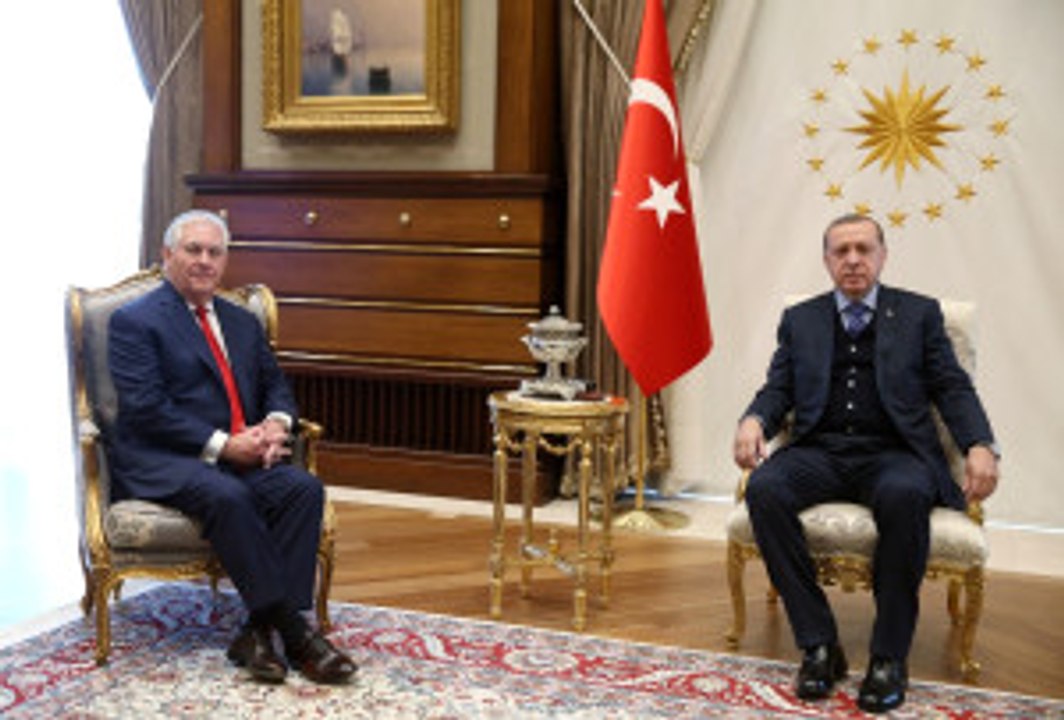 Cumhurbaşkanı Erdoğan, ABD Dışişleri Bakanını Kabul Etti