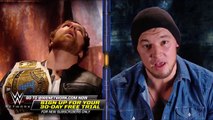 Dean Ambrose crosses the line during interview with Baron Corbin- WWE Talking Smack, Mar. 28, 2017