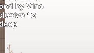 VinoGrotto 56 Bottle Premium Table Wine Rack Redwood by VinoGrotto  Exclusive 12 inch