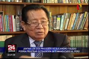 Alejandro Toledo: juntar sus dos procesos podría frustrar proceso de extradición