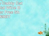High Quality Genunie Hand Made Caddy Cat Waiter Metal Wine Bottle Holder Free Ship