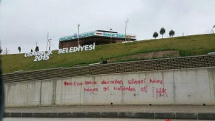 Belediye, Duvar Yazısına Sosyal Medya Üzerinden Cevap Verdi