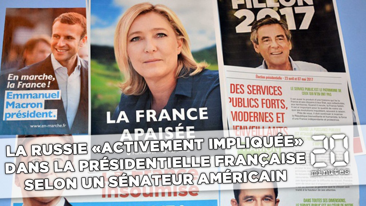 La Russie «activement impliquée» dans la présidentielle française, selon un sénateur américain