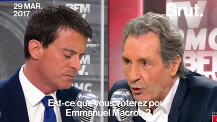 "J'ai depuis toujours le sens de la loyauté" : quand Valls considérait Hamon comme "le candidat de sa famille politique"