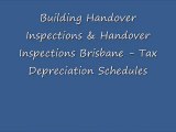 Building Handover Inspections & Handover Inspections Brisbane - Tax Depreciation Schedules