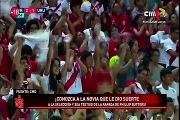 Conozca a la novia que le dio suerte a la selección ante Uruguay