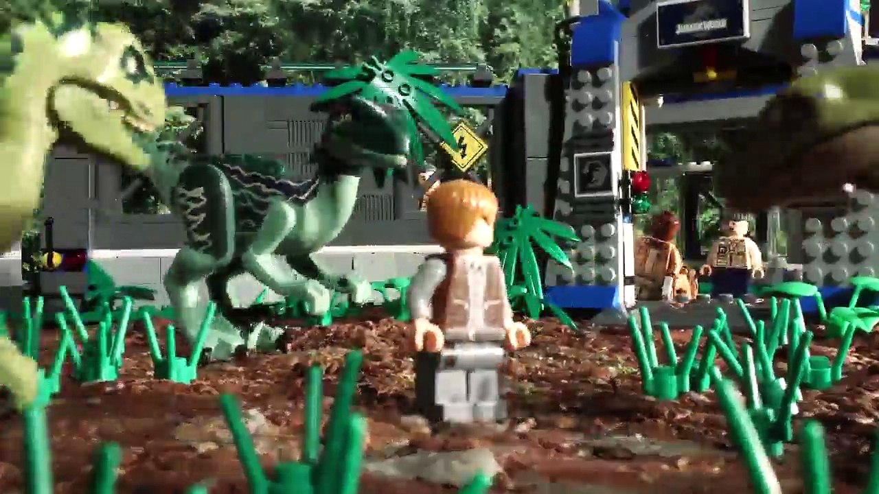 Jurassic World Filminin Eğlenceli Lego Animasyonu