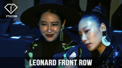 Paris Fashion Week Fall/WInter 2017-18 - Leonard Front Row | FTV.com
