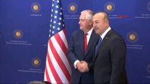 Dışişleri Bakanı Çavuşoğlu ABD Dışişleri Bakanı Rex Tillerson Ile Görüşüyor -1