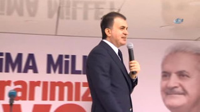 Bakan Ömer Çelik Aladağ'da Vatandaşlara Seslendi