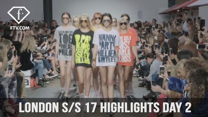 London S/S 17 Highlights London Fashion Week Day 2 | FTV.com