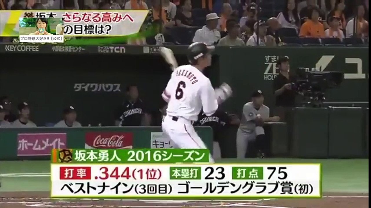 【読売ジャイアンツ】坂本勇人選手さらなる高みへ『2017年の目標は？』＿2016年12月6日
