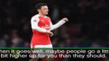 Ozil's Arsenal scapegoating 'unfair' - Wenger