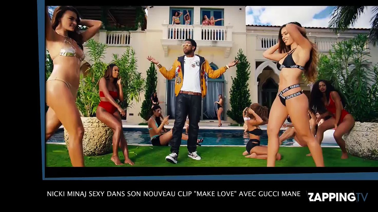 Nicki Minaj sexy dans son nouveau clip "Make Love" avec Gucci Mane ! -  Vidéo Dailymotion