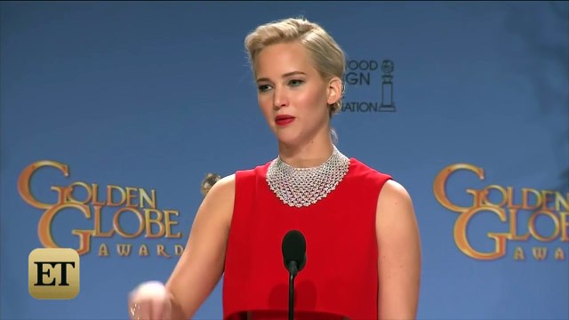 Jennifer Lawrence interpelle un reporter aux Golden Globes