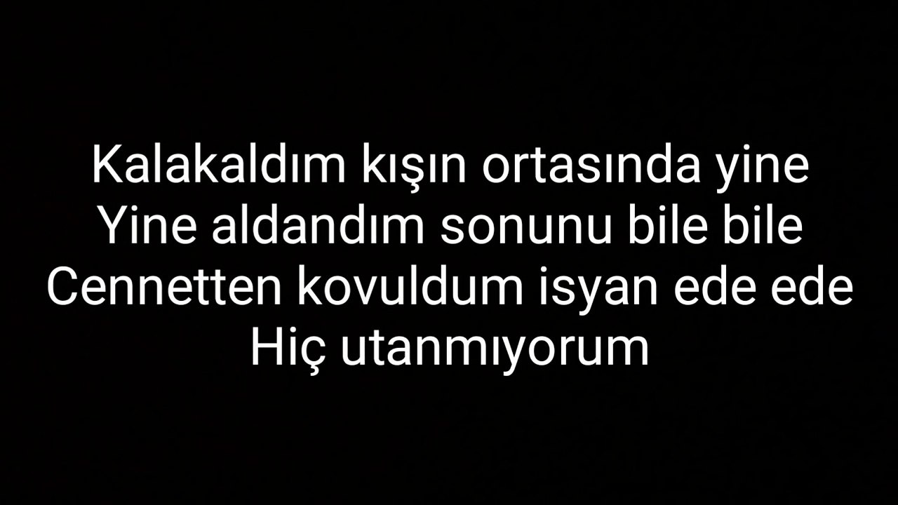 SERKAN KAYA KALAKALDIM ŞARKI SÖZLERİ