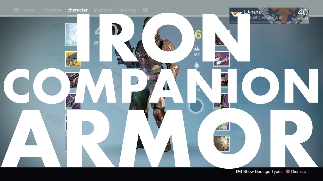 Iron Companion, DESTINY -Iron Banner-
