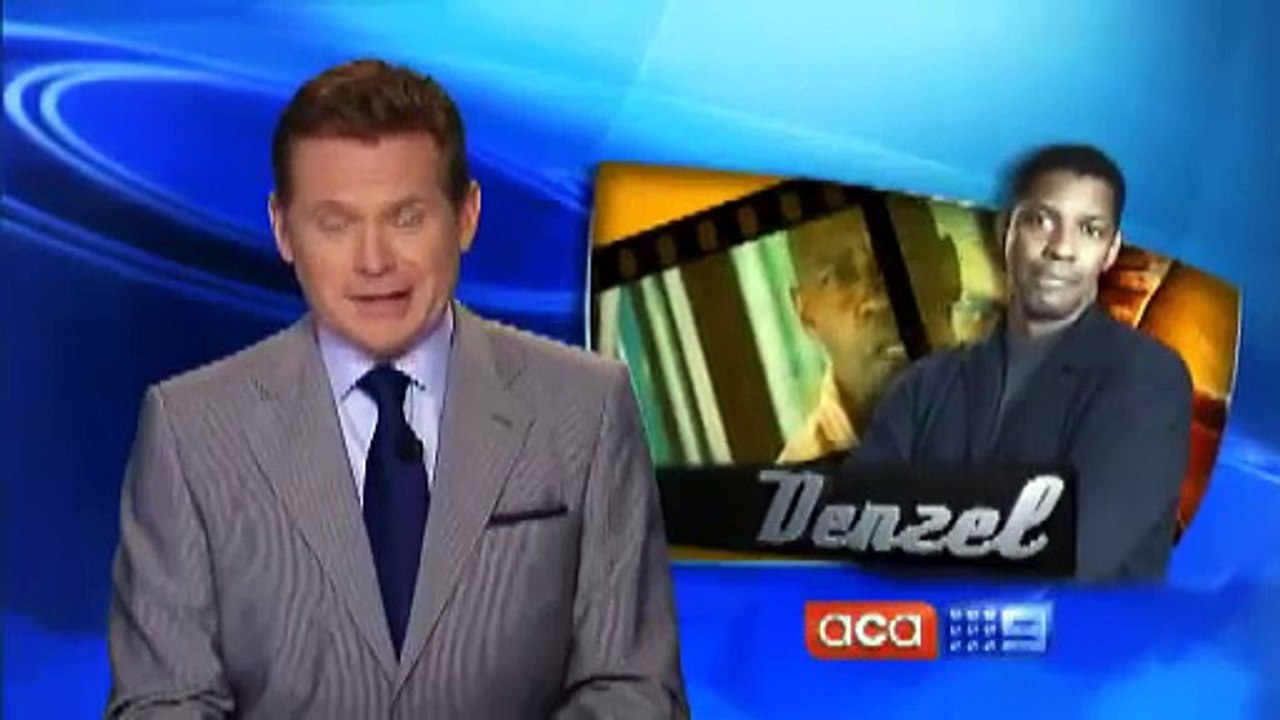 Denzel Washington à la télévision australienne