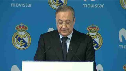 Florentino Pérez: "Tenemos unos valores basados en la humildad y el respeto"