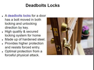 Is regular deadbolt secured than Key-less lock?