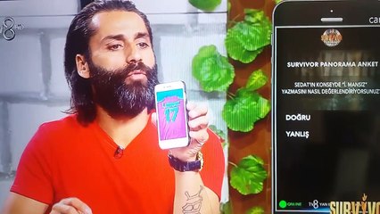 Survivor Çılgın Sedat İ.Mansız Yorumu