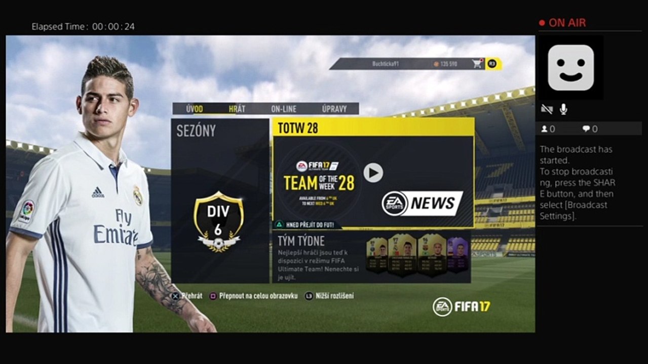 Buchticka91's Live PS4 Broadcast