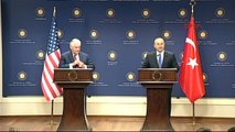 Dışişleri Bakanı Çavuşoğlu ABD Dışişleri Bakanı Rex Tillerson Ile Ortak Basın Toplantısı Düzenledi...