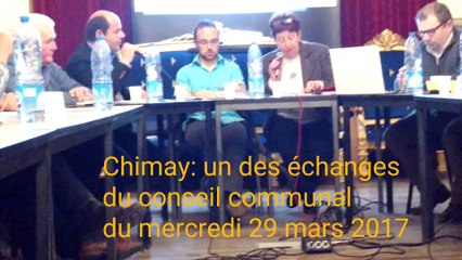 Chimay: conseil communal du mercredi 29 mars 2017