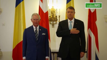 Decorarea cu Ordinul Național Steaua României în Grad de Mare Cruce a ASR Printul Charles