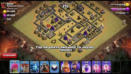 Clash of Clans War Battle