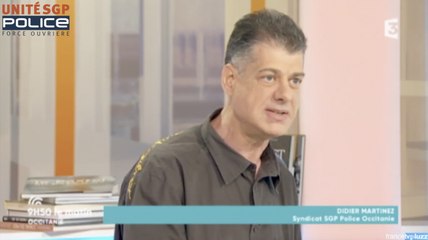 DIDIER MARTINEZ INVITÉ DE FRANCE 3 - POLICE DU QUOTIDIEN AU COEUR DES DÉBATS