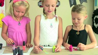 How to Make Washer Necklaces  _  Kids4234