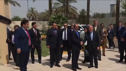 غوتيريش في العراق لبحث حماية المدنيين