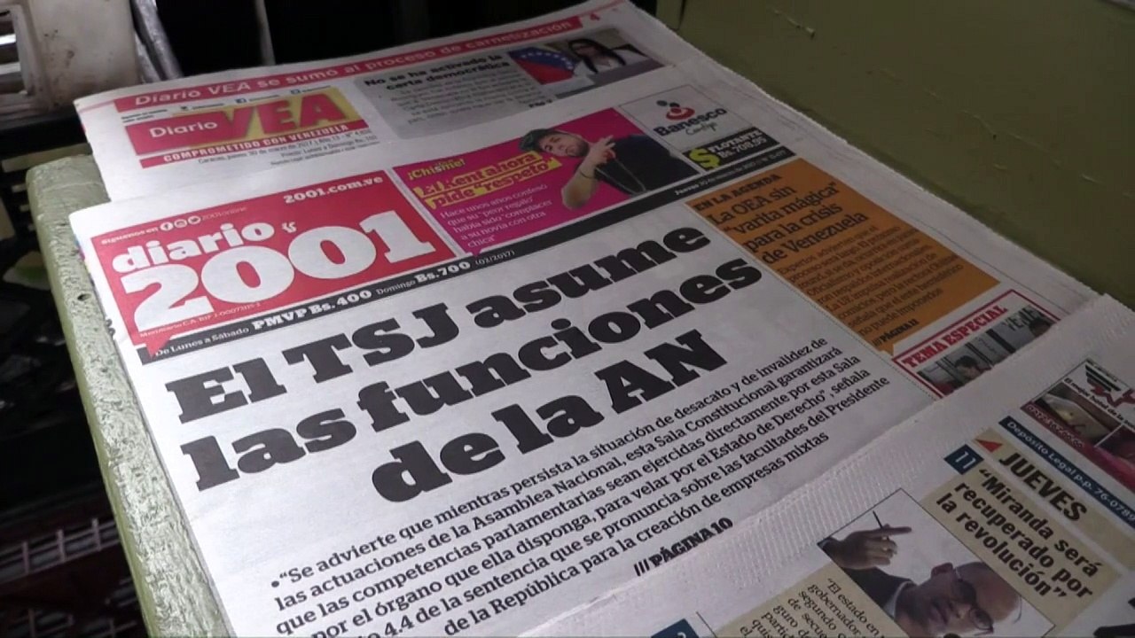 Venezuela: TSJ assume funções do Parlamento por 'desacato'