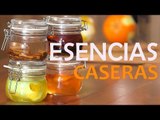 Cómo hacer 4 ESENCIAS CASERAS para tus postres | Vainilla, canela, limón y naranja