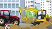 JCB Excavator - Toys Trucks For Kids - Children Video Diggers for children