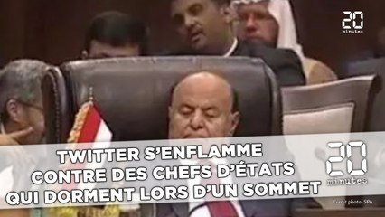 Twitter s’enflamme contre des chefs d'Etat qui s’endorment lors d'un sommet