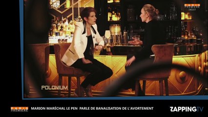 Marion Maréchal-Le Pen : "l’avortement est un drame" (vidéo)