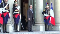 Fransa ve Almanya Cumhurbaşkanları Görüştü - Paris