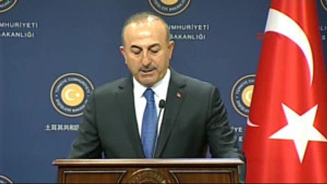 Dışişleri Bakanı Çavuşoğlu ABD Dışişleri Bakanı Rex Tillerson Ile Ortak Basın Toplantısı Düzenledi...